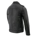 Men Lambskin Black Leather Jacket