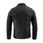 Men Lambskin Black Leather Jacket