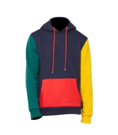 Men Colorblock Forever Hoodie
