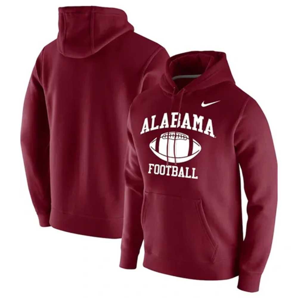 Crimson nike retro maroon alabama hoodie