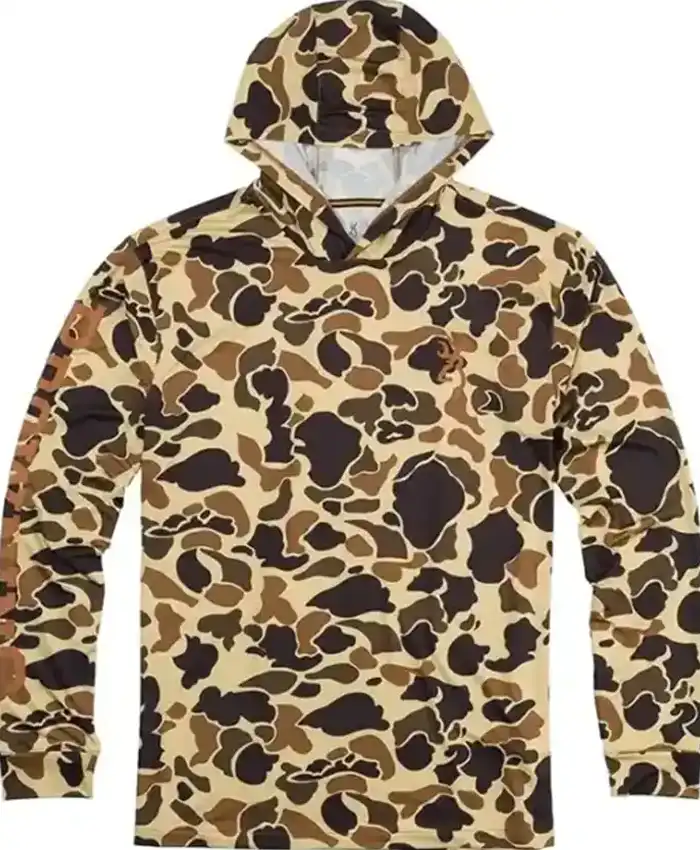 American Idol Season 22 Will Moseley Browning Camo Pullover Hoodie For Sale