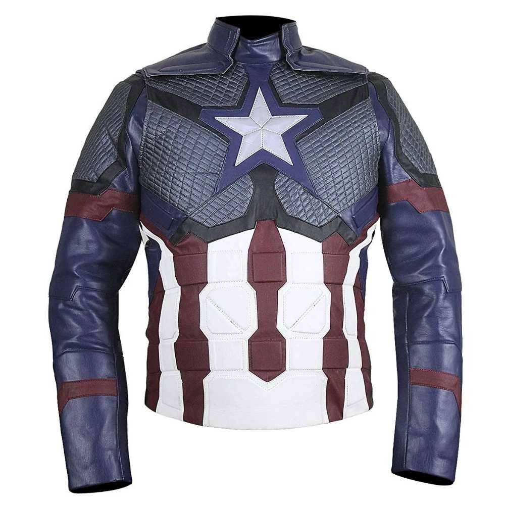 Avengers Endgame Chris Evans Men Halloween Jacket