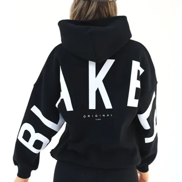 Blakely Black Hoodie for Women