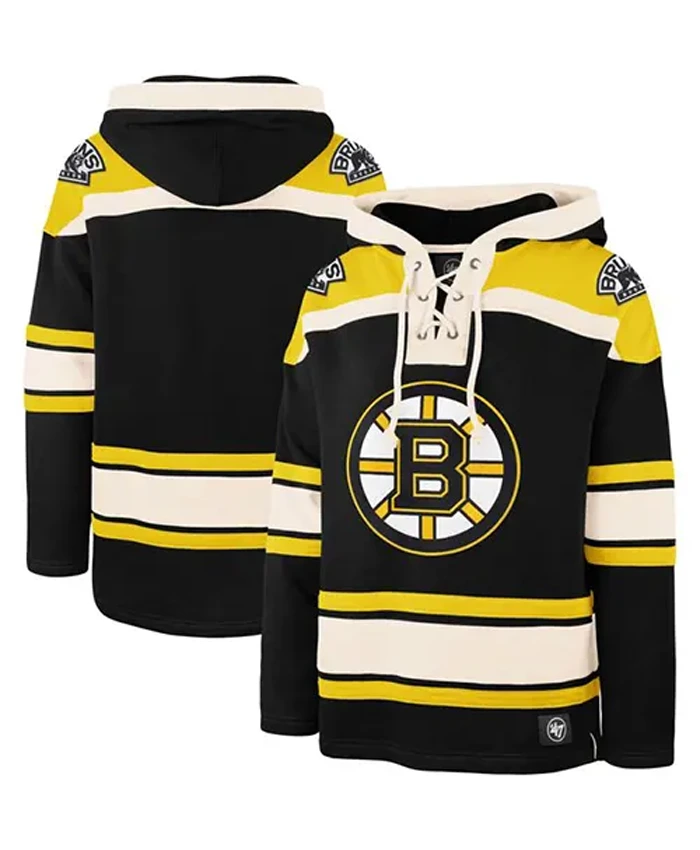 Boston Bruins Superior Lacer Hoodie