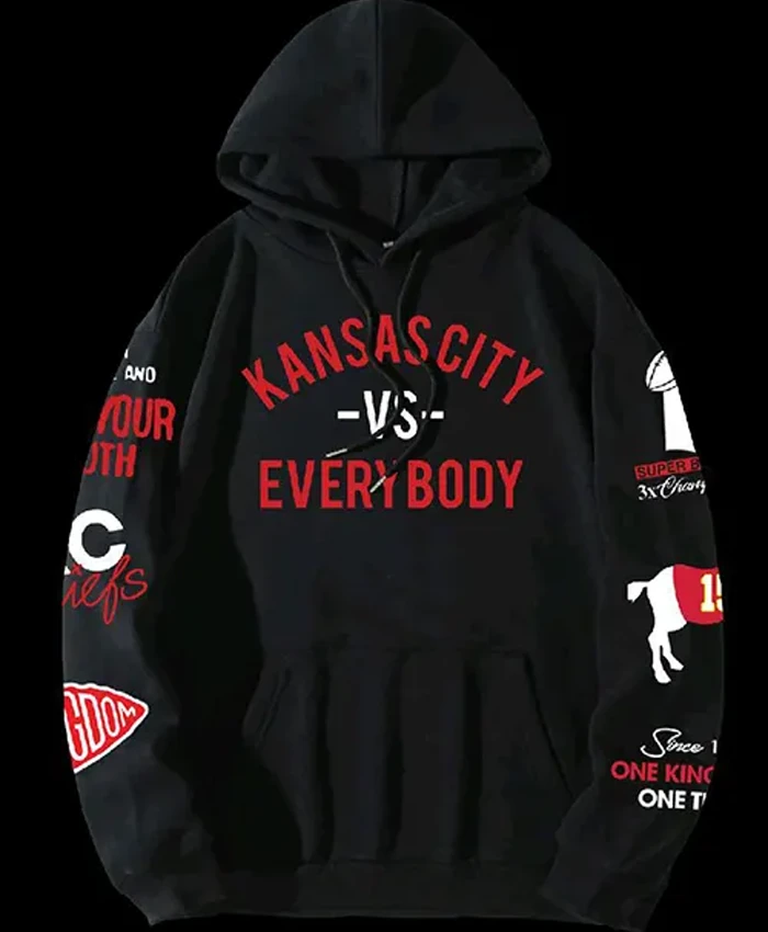 Buy Kansas City Vs Everybody Pullover Fleece Fabric Hoodie