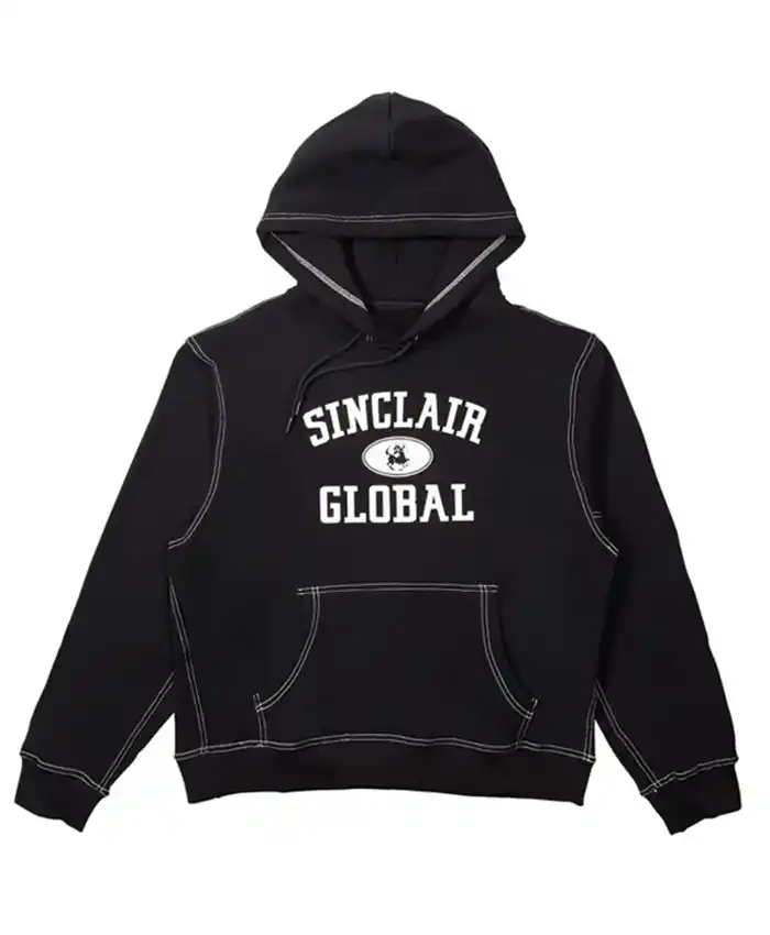 Buy Sinclair Global Green And Black Hoodie For Men And Women