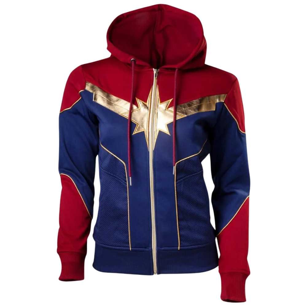 Captain Marvel Carol Danvers Women Halloween Hoodie