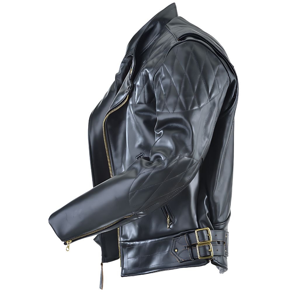 Continental Chopper Motorcycle Leather Jacket