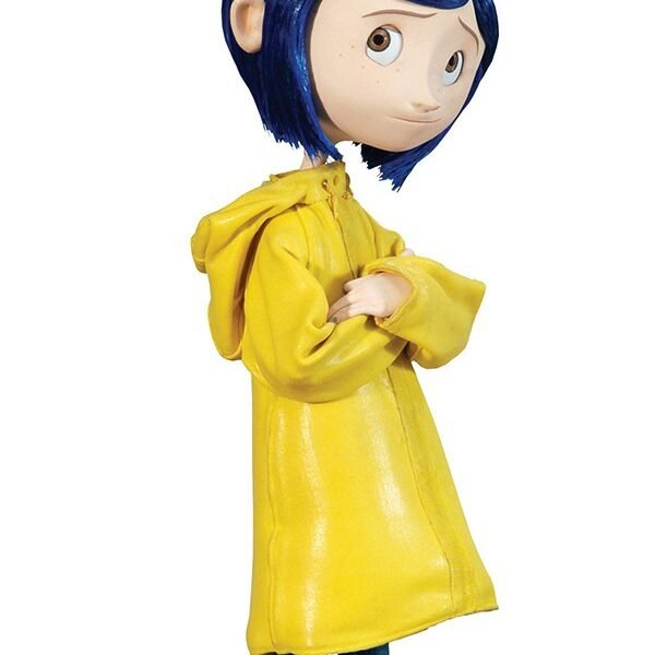 Coraline Women Yellow Halloween Coat