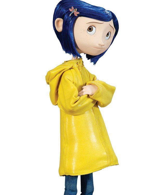 Coraline Women Yellow Halloween Coat