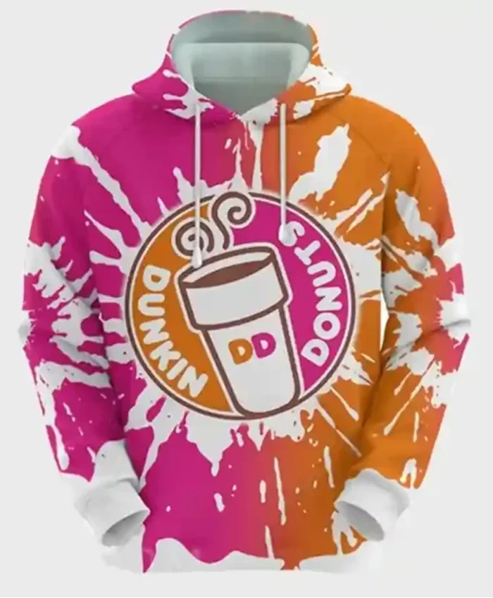 Dunkin Donuts Pullover Fleece Hoodie