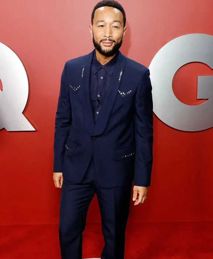 GQ Men of the Year 2023 John Legend Blue Suit