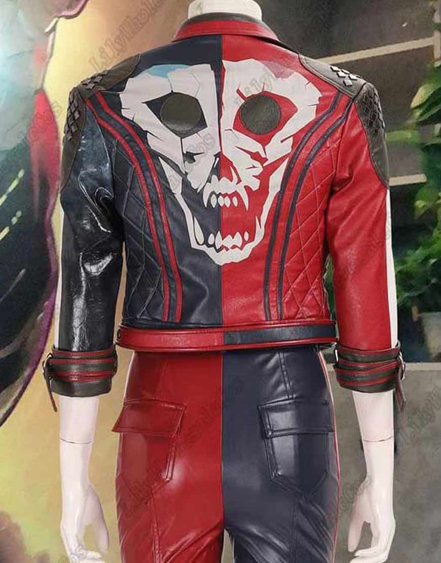 Harley Quinn Suicide Squad Kill The Justice League Cropped Jacket