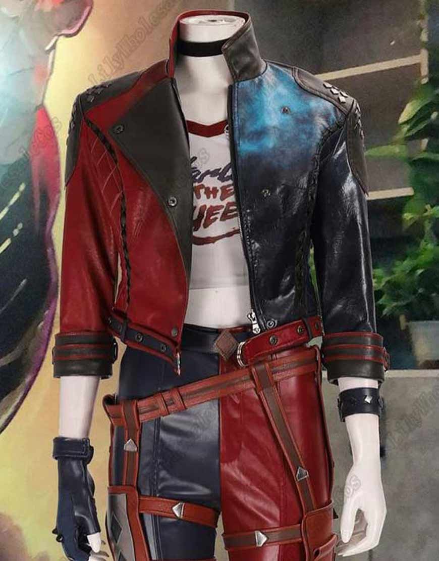 Harley Quinn Suicide Squad Kill The Justice League Leather Jacket