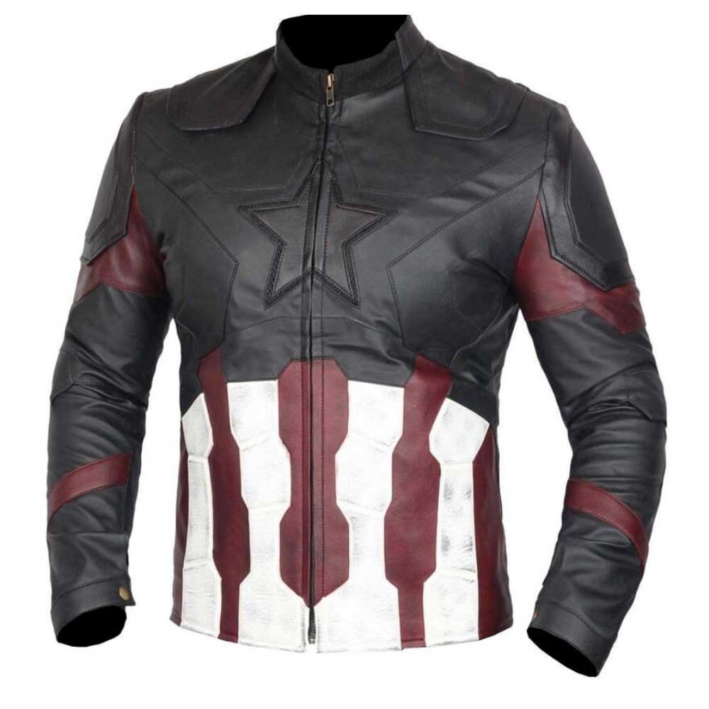 Infinity War Captain America Men Halloween Jacket