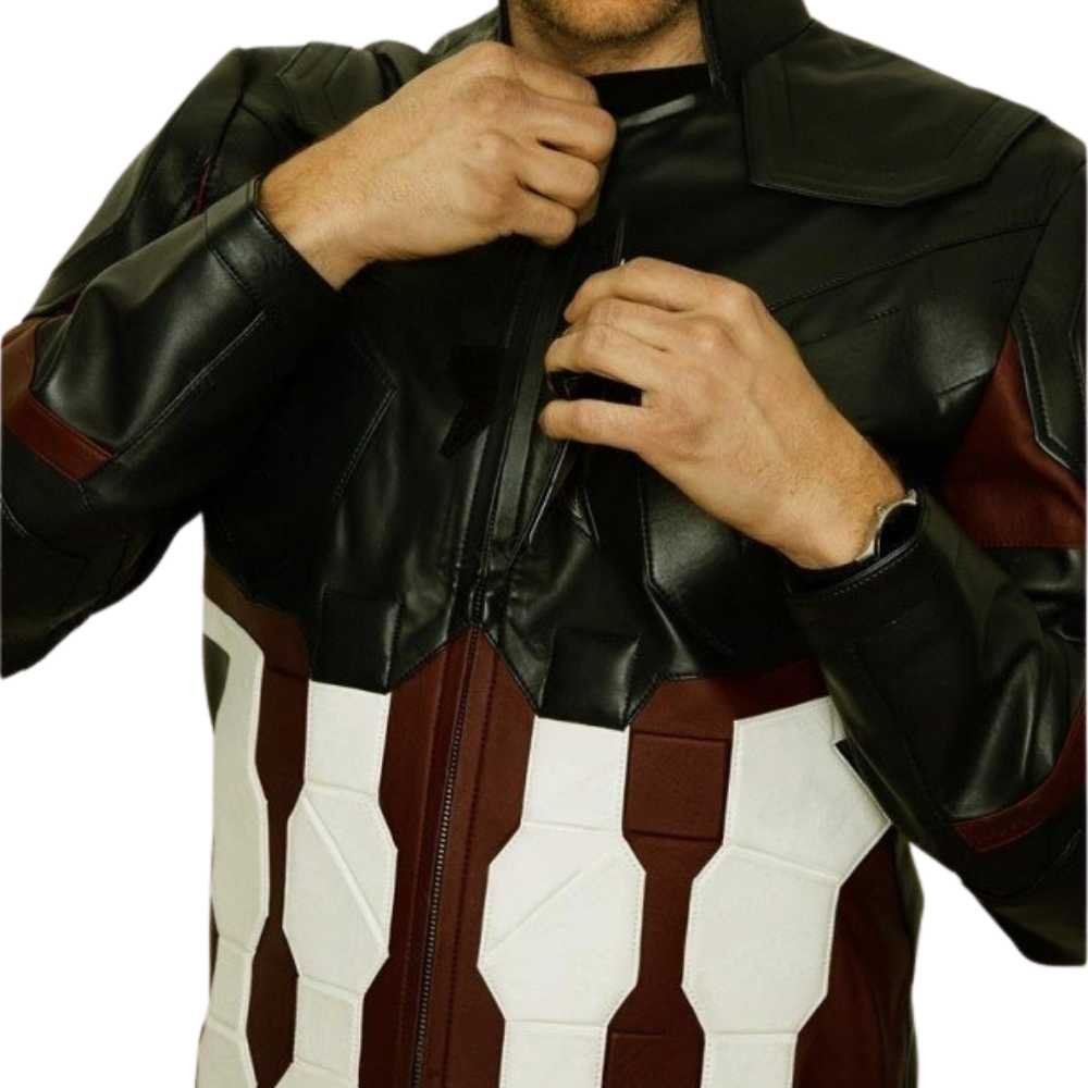 Infinity War Captain America Men Halloween Jacket