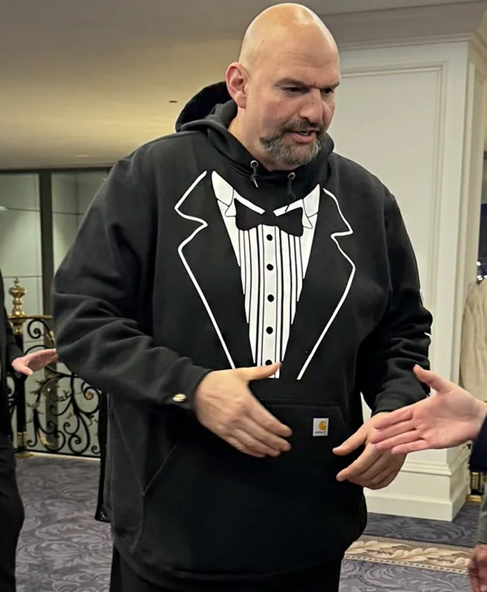 John Fetterman Tuxedo Pullover Hoodie