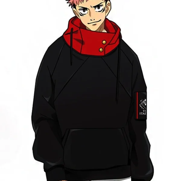 Jujutsu Kaisen Pullover Black Hoodie