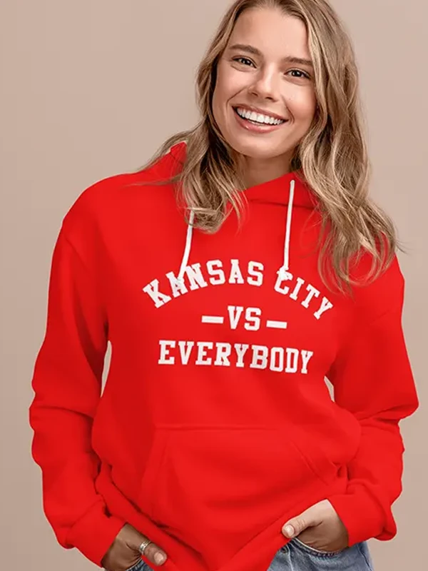 Kansas City Vs Everybody Pullover Red Hoodies