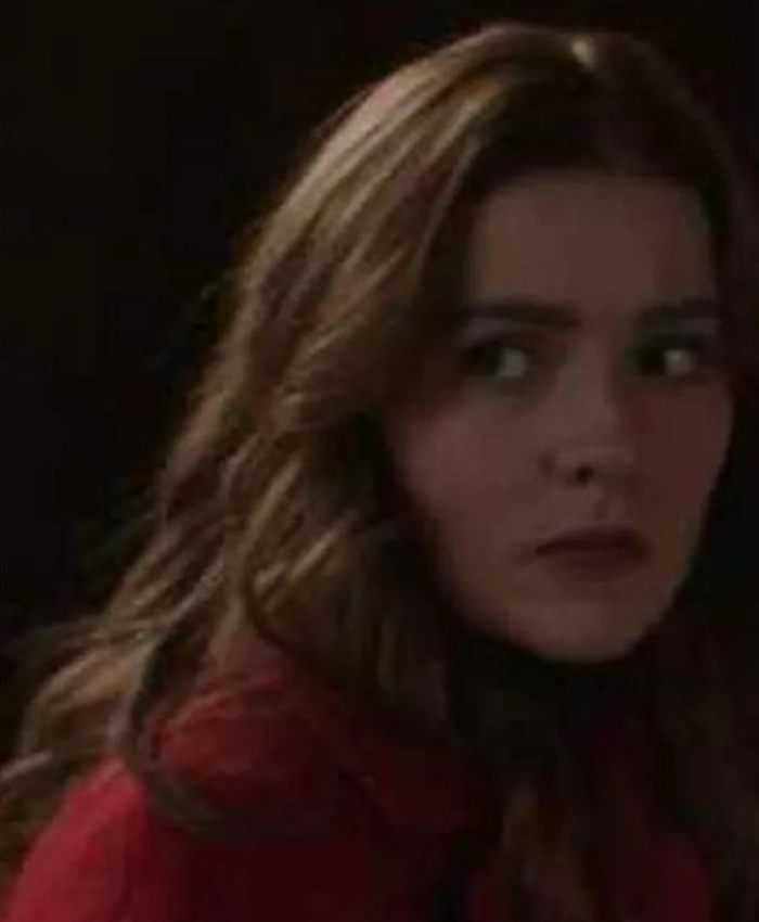 Kennedy McMann Nancy Drew S03 Red Trench Coat