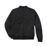 Men Cornell Black Bomber Jacket