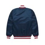 Men MLB Blue Atlanta Braves Varsity Jacket