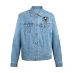 Mickey Mouse Denim Jacket For Women's - Front look