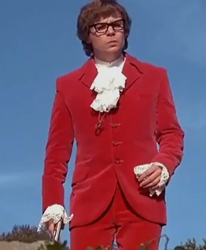 Austin Powers Mike Myers Red Suit