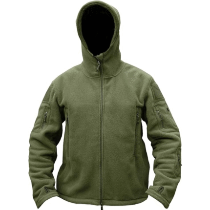 TACVASEN Men Military Fleece Tactical Jacket