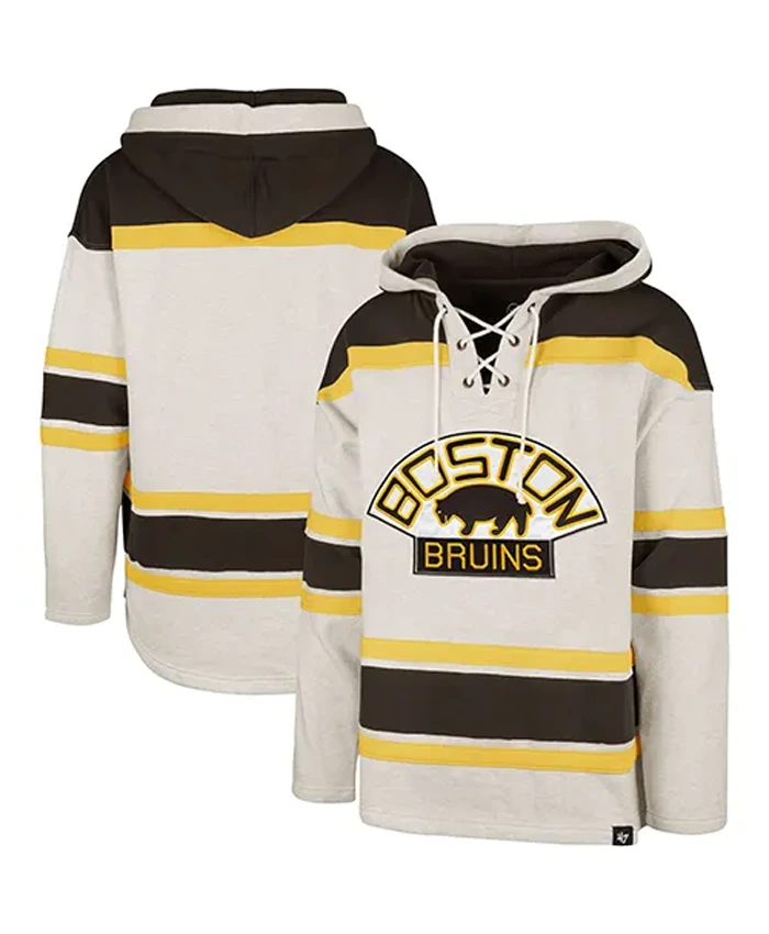 NHL Team Boston Bruins Superior Lacer Hoodie For Men and Women