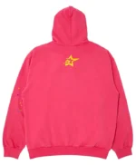 Pullover Pink Spider Hoodie for Women