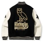 Bape x OVO Varsity Jacket