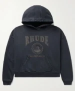 rhude blue hoodie