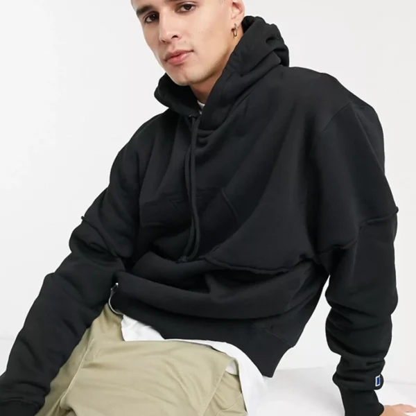 russell athletic black hoodie