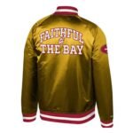 San Francisco 49ers Golden Satin Jacket