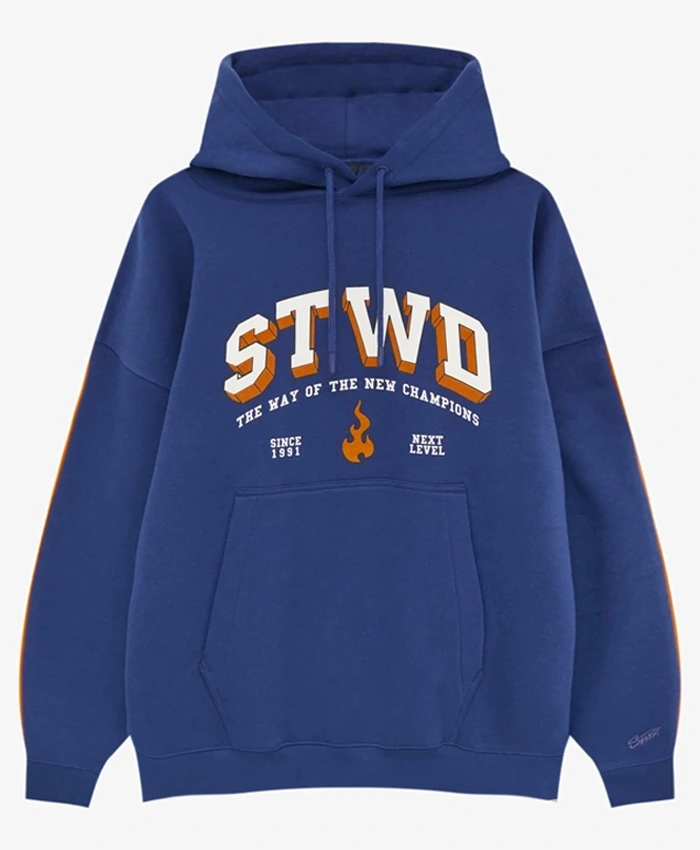 Pullover STWD Blue Hoodie for Men & Women