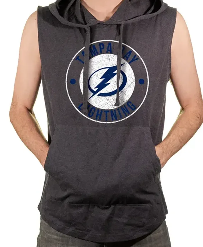 Tampa Bay Lightning NHL Sleeveless Hoodies