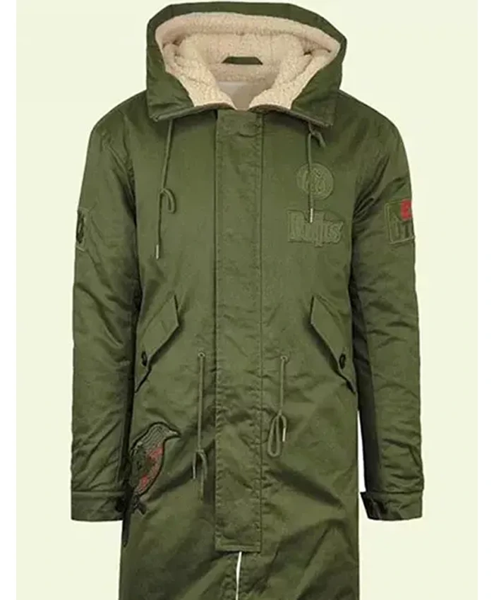 The Beatles White Album Mod Green Parka Coat