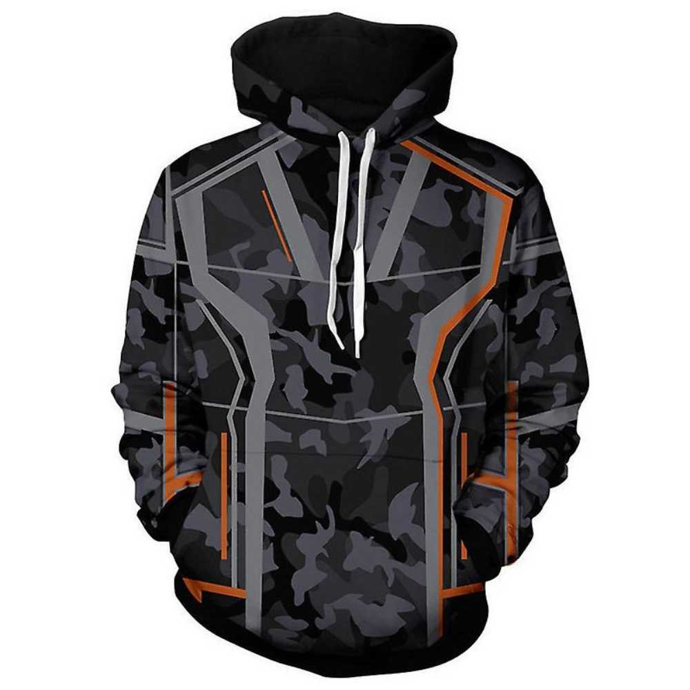 Tony Stark Cotton Men Halloween Hoodie