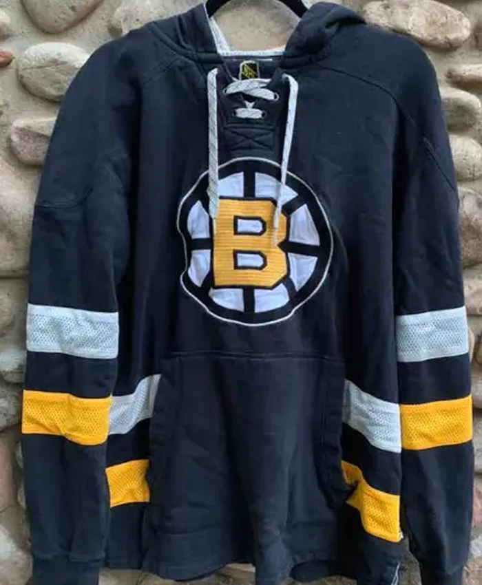 Vintage Boston Bruins Pullover Hoodie For Sale