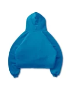 vwoollo double layered blue puffy hoodie