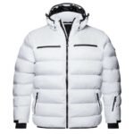 White Bomber Puffer Jacket