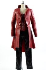 Civil War Scarlet Witch Women Hallowen Coat