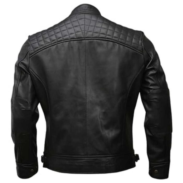Black Biker Leather Jacket