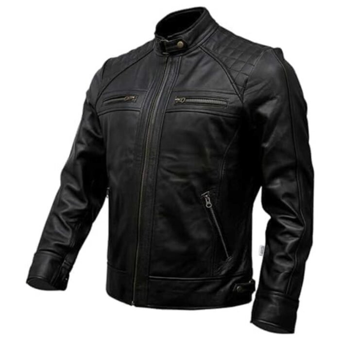 Genuine Black Leather Jacket