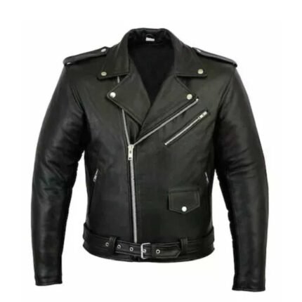 Premium Brando Classic Leather Jacket