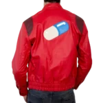 Mens Akira Capsule Red Leather Jacket