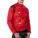 Mens Akira Capsule Red Leather Jacket