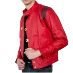 Mens Akira Capsule Red Leather Jacket