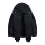 Mens Heavyweight Full Zip Up Heather Grey Hoodie